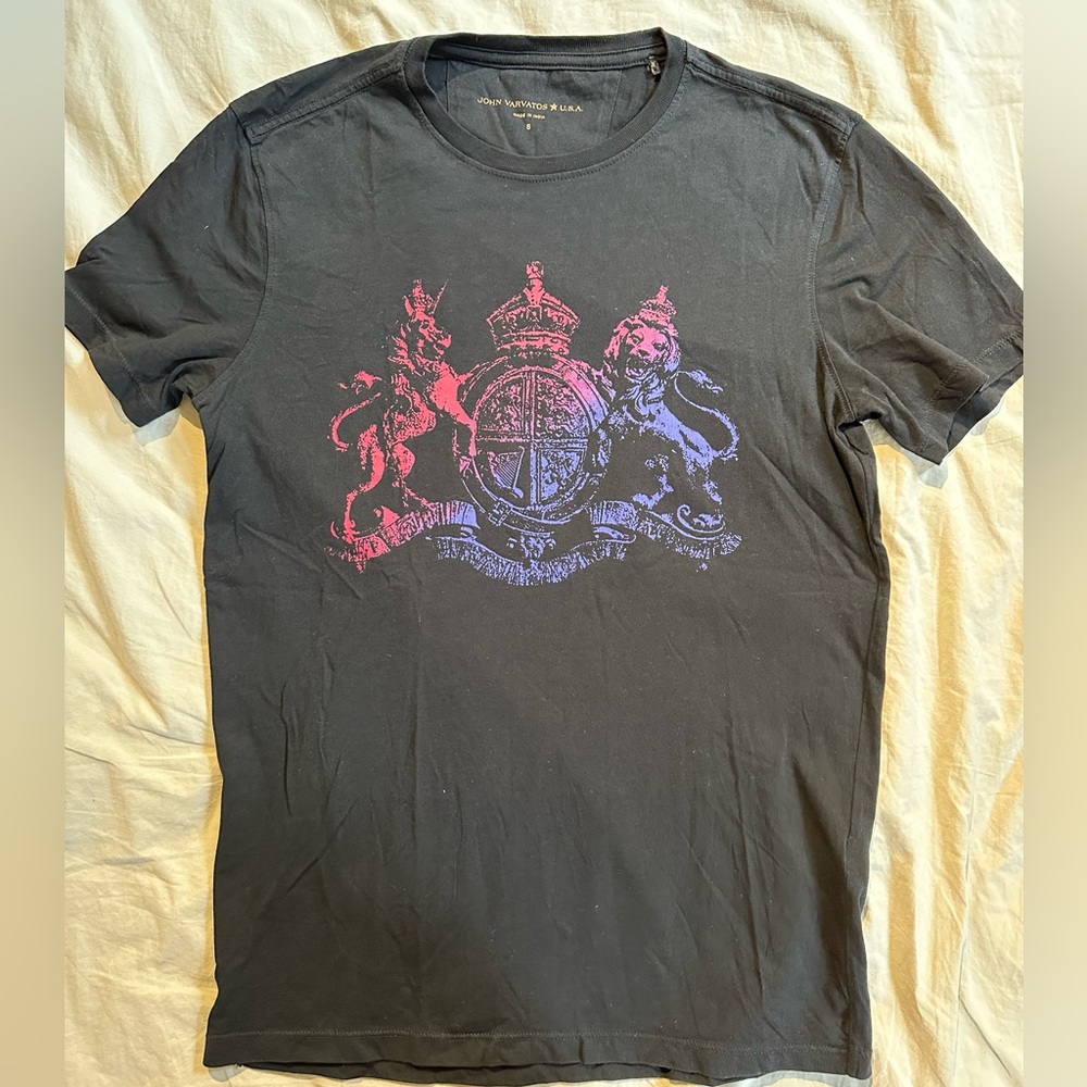 John Varvatos T-shirt sz:S